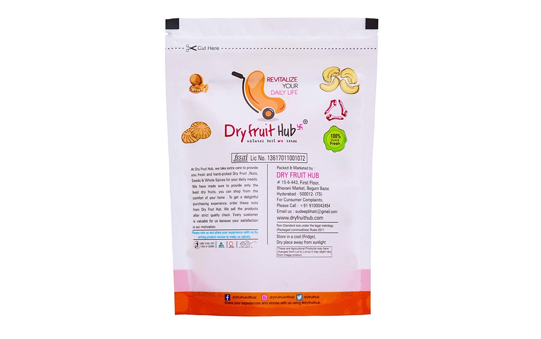 Dryfruit Hub Dried Apricot Seedless (Turkey)   Pack  400 grams